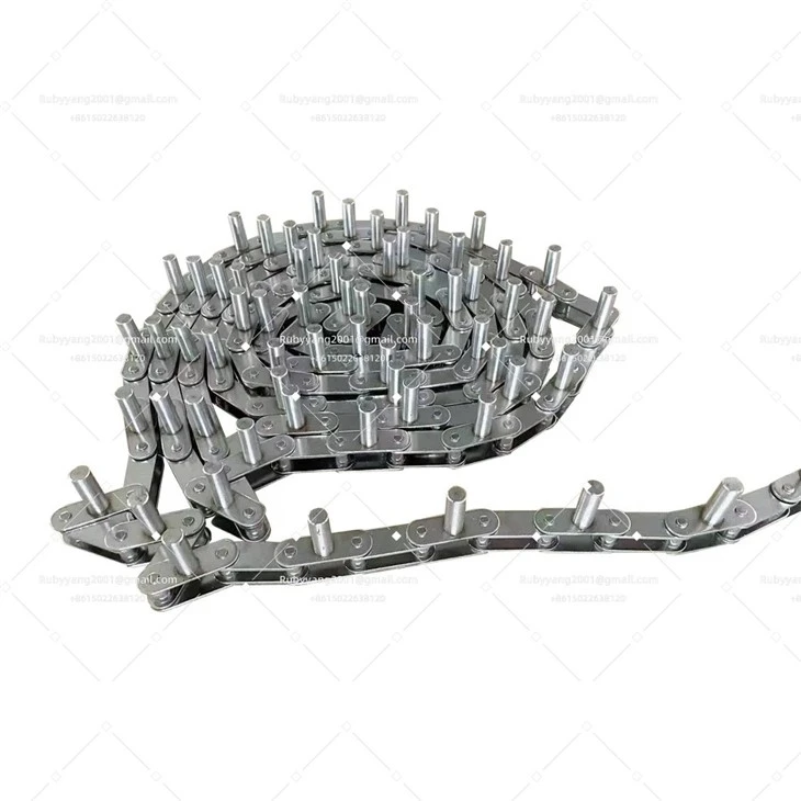 SA1 SA2 WA1 WA2 Short Pitch Roller Chain Stainless Steel Conveyor Chain Attachment
